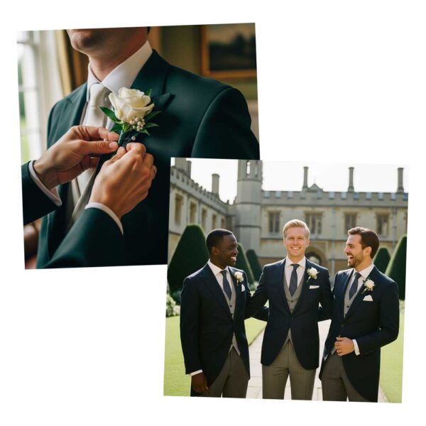 groom and groomsmen styling package