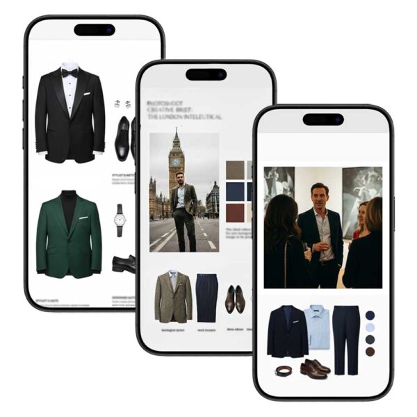 social event styling men