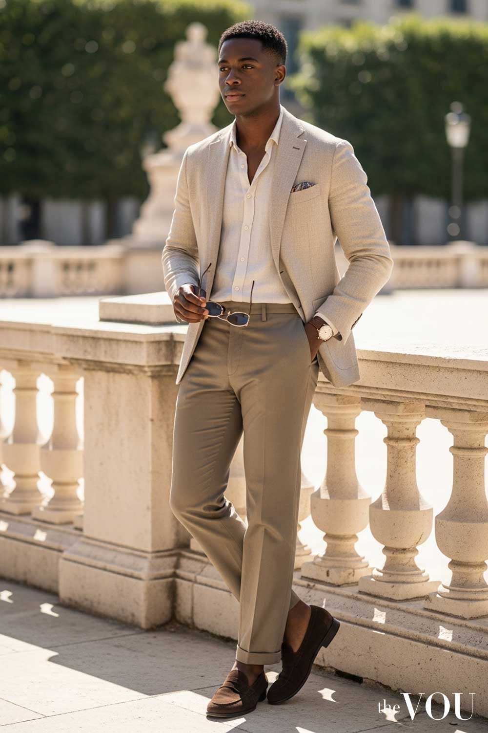 Beige & Khaki Mens style