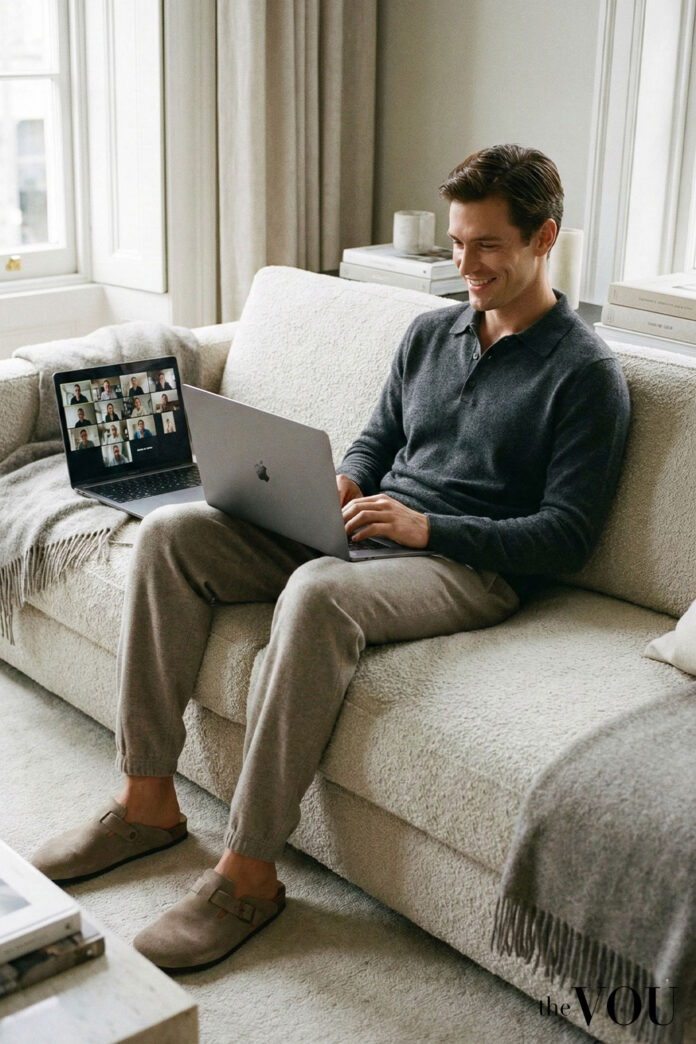 Working from home outfit for video call - thevou.com